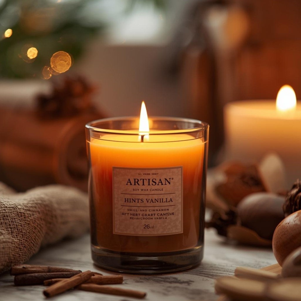 Scented candles “bakery/kitchen” series